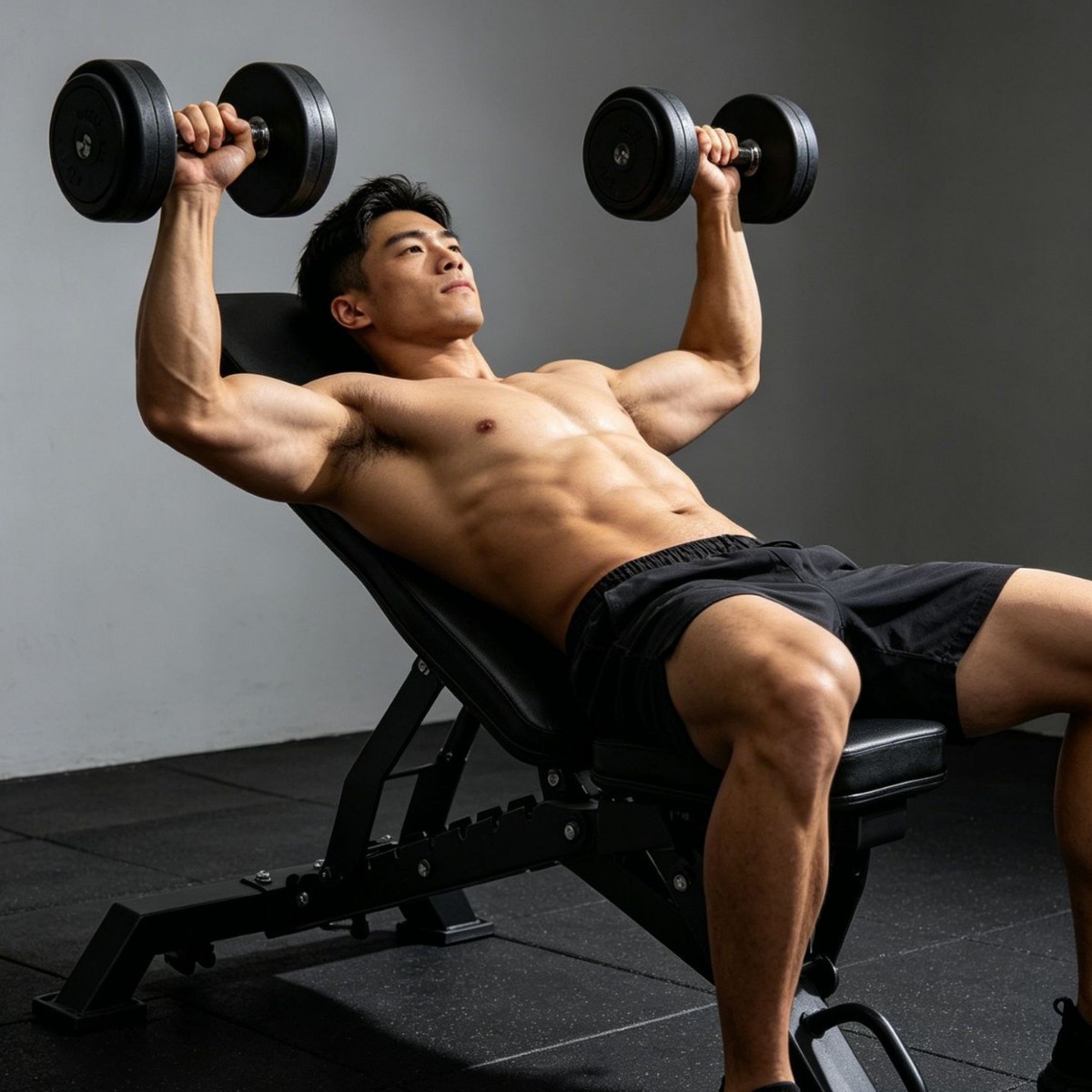 Home Gym Dumbbell Workout - Bangku Latihan Gym Rumah Multifungsi yang