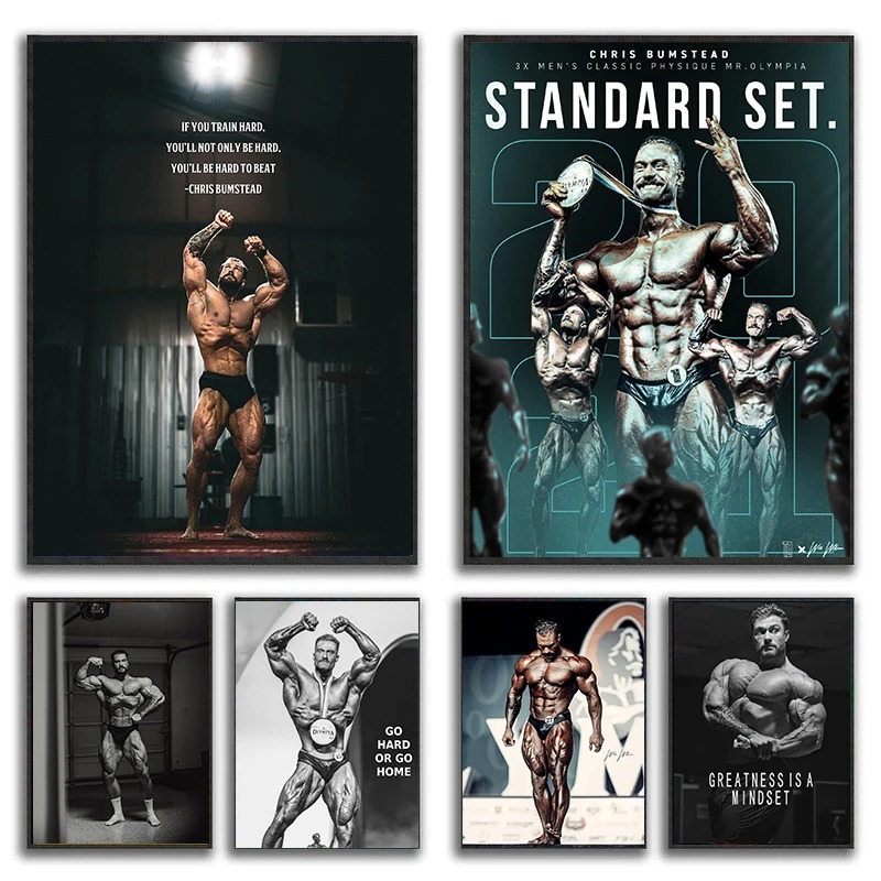 Home Gym Quotes - Chris Bumstead binaraga kebugaran kutipan motivasi