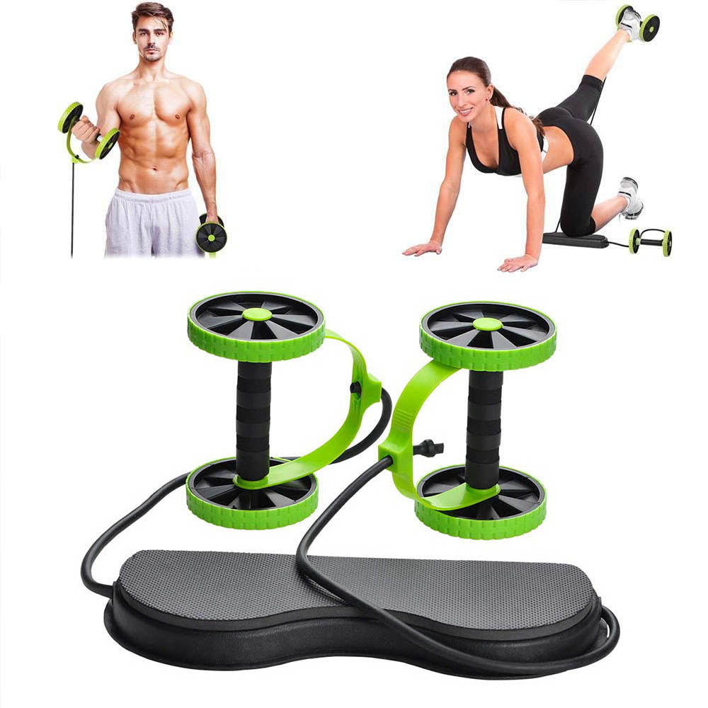Home Gym Second - Perut Double Wheel AB Roller Gym