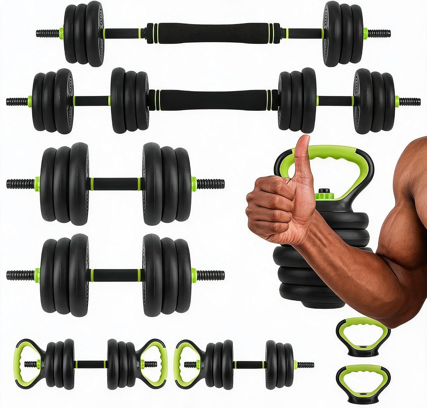 Home Gym Packages - Set Dumbbell 4 in 1 yang