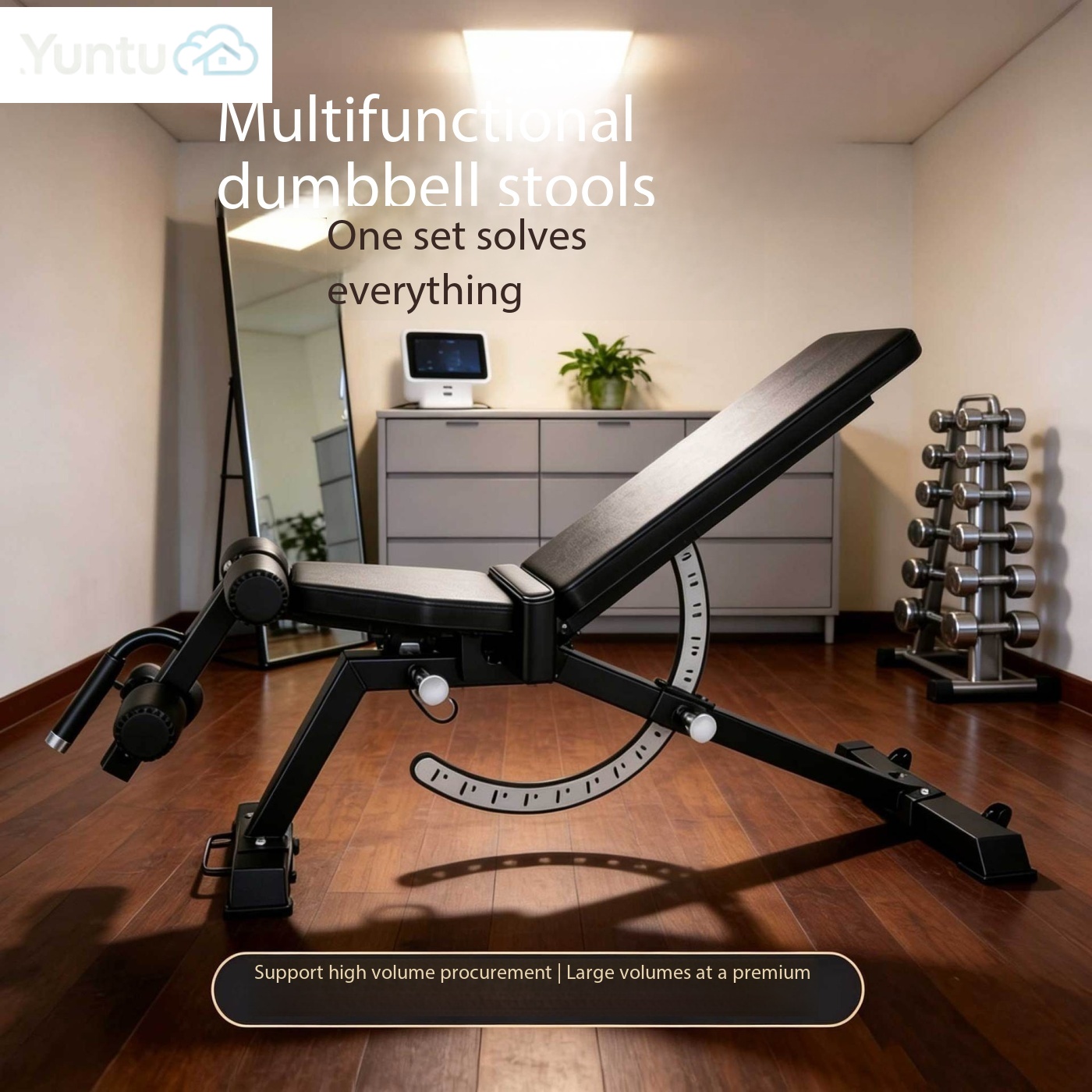 Bangku Latihan Gym Rumah Multi - Home Gym Dumbbell Workout ulasan dan harga