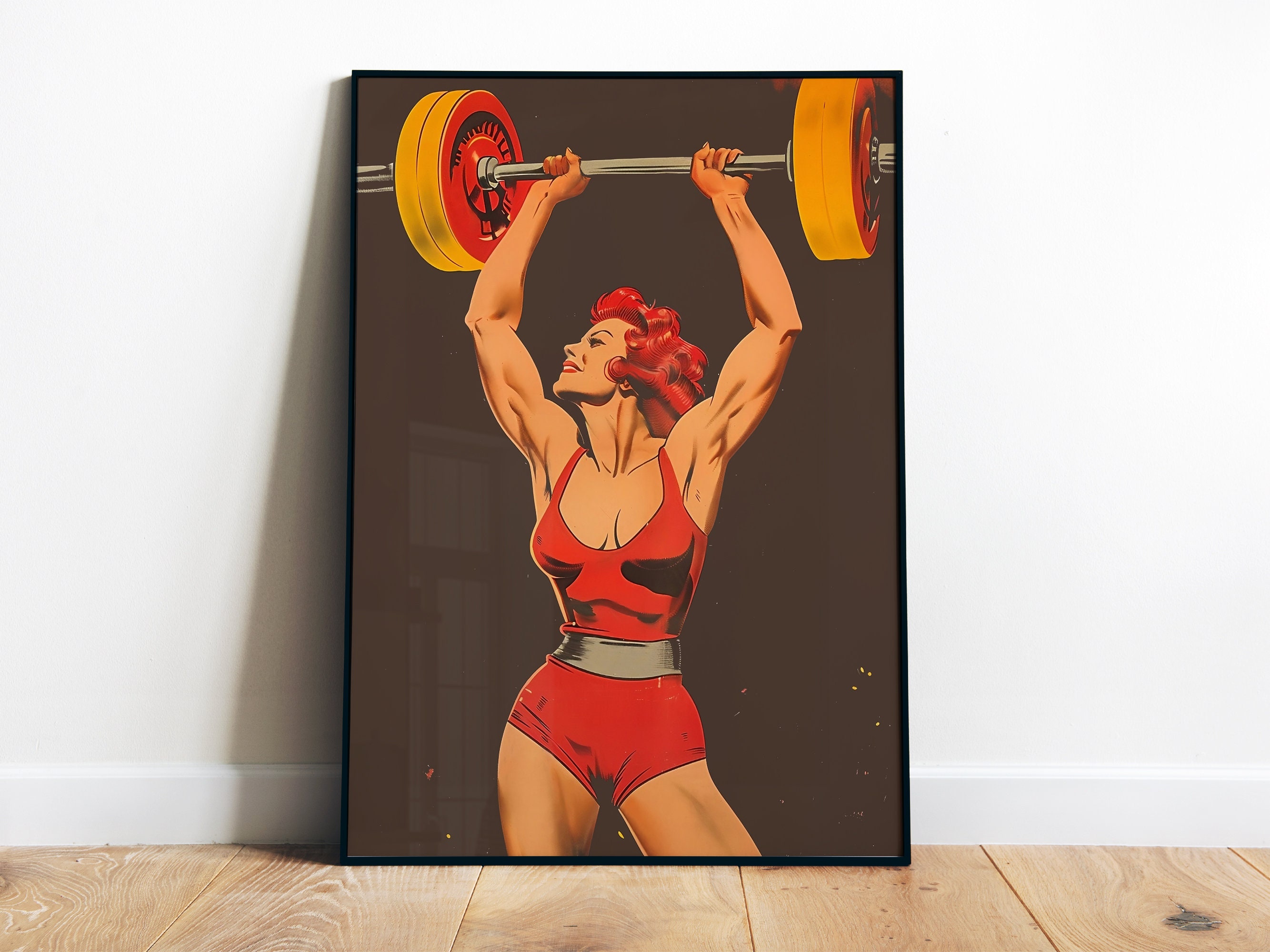 Retro Gym Bodybuilder wanita b - Home Gym Dumbbell Workout ulasan dan harga