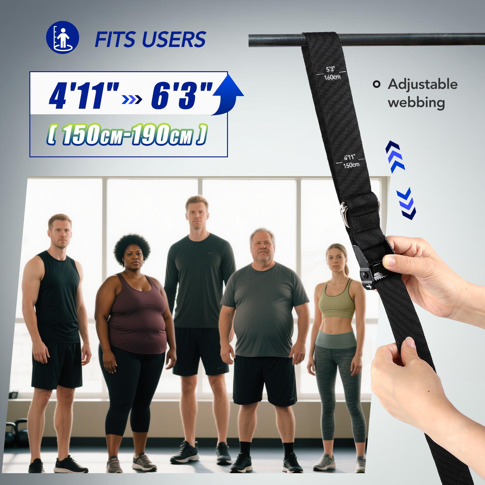 Set Tali Bantu Pull Up Heavy D - Home Gym Packages ulasan dan harga