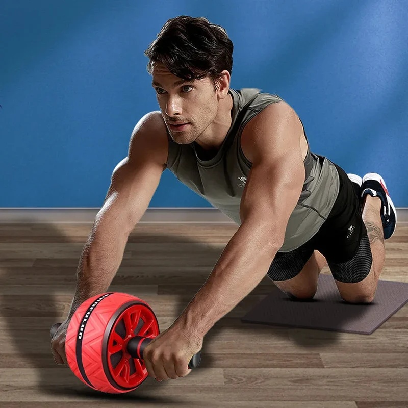 Roda Roller Ab Anti-Selip, Per - Home Gym Ideas ulasan dan harga