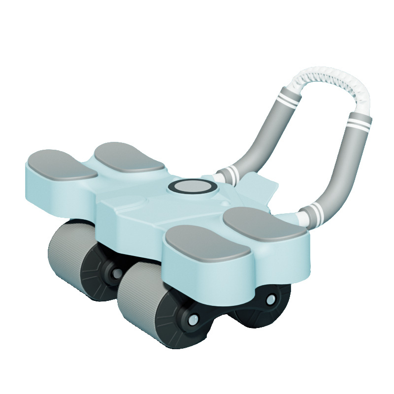 Roda Abdominal Otomatis dengan - Home Gym Second ulasan dan harga