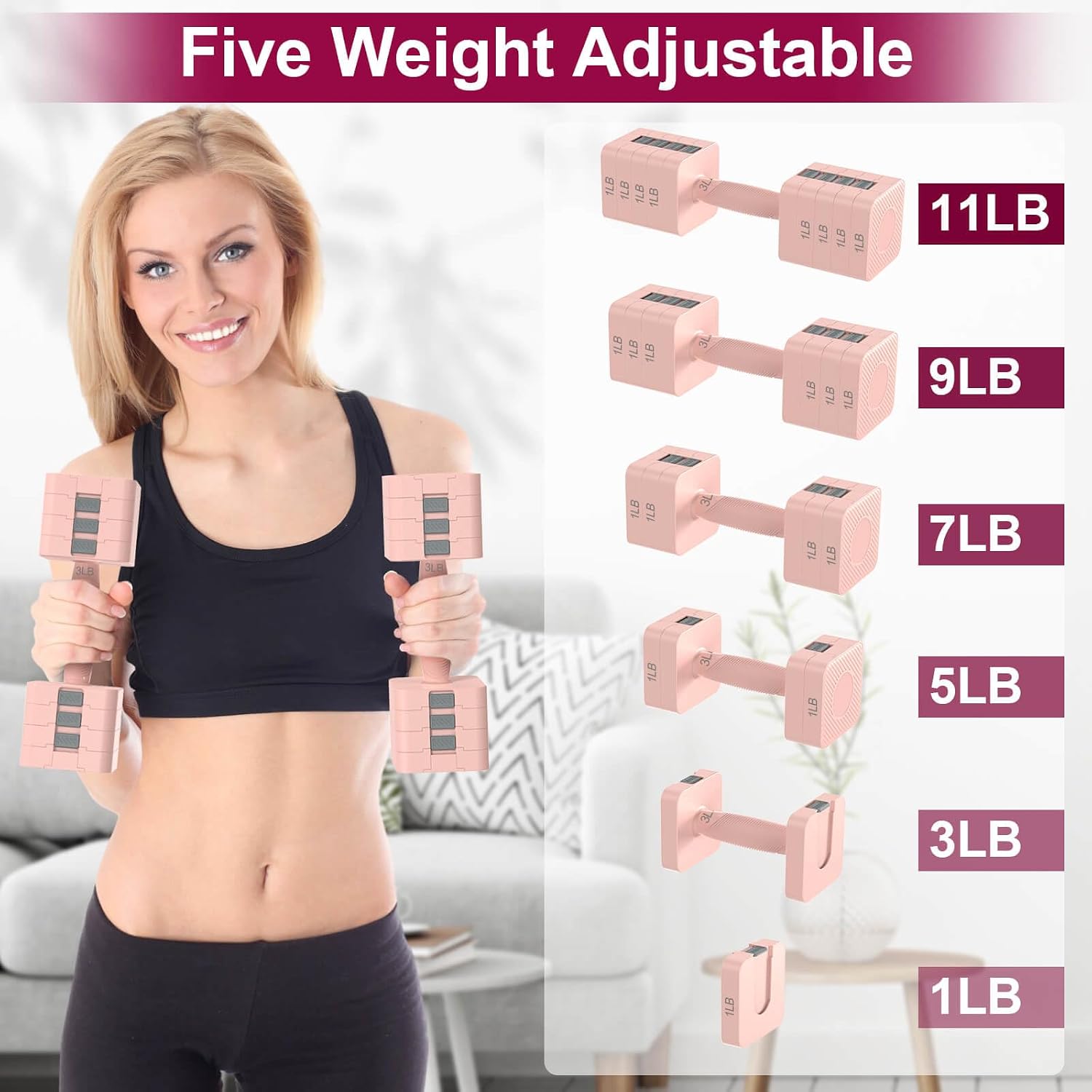 Set Dumbbell yang Dapat Disesu - Home Gym Dumbbell Workout ulasan dan harga