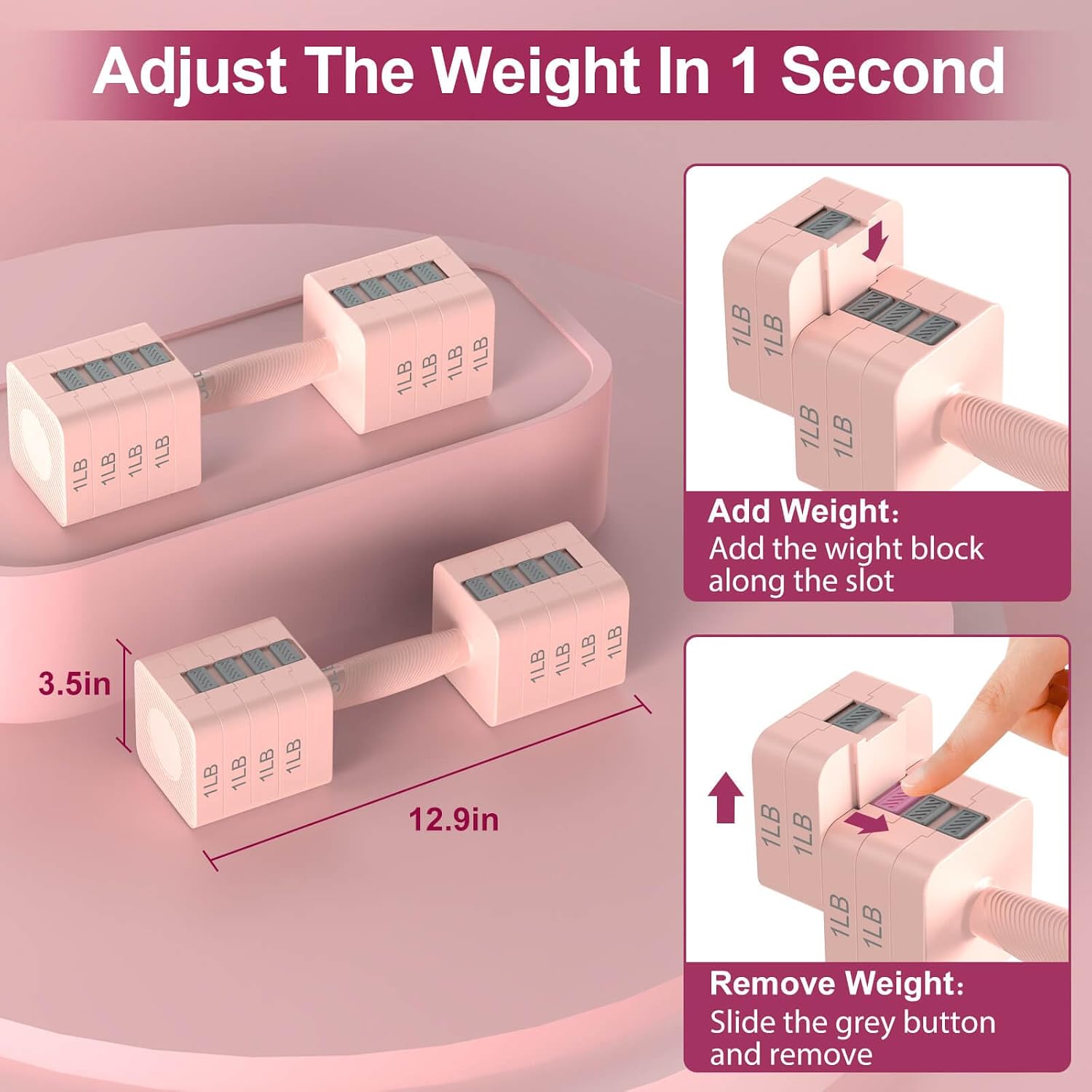 Set Dumbbell yang Dapat Disesu - Home Gym Dumbbell Workout ulasan dan harga