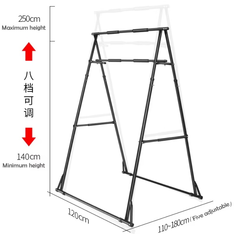 Alat Fitness Pull-Up Bar, Stan - Home Gym Pull Up Bar ulasan dan harga