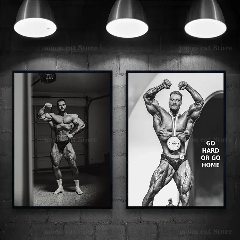 Lukisan Kanvas Chris Bumstead  - Home Gym Quotes ulasan dan harga