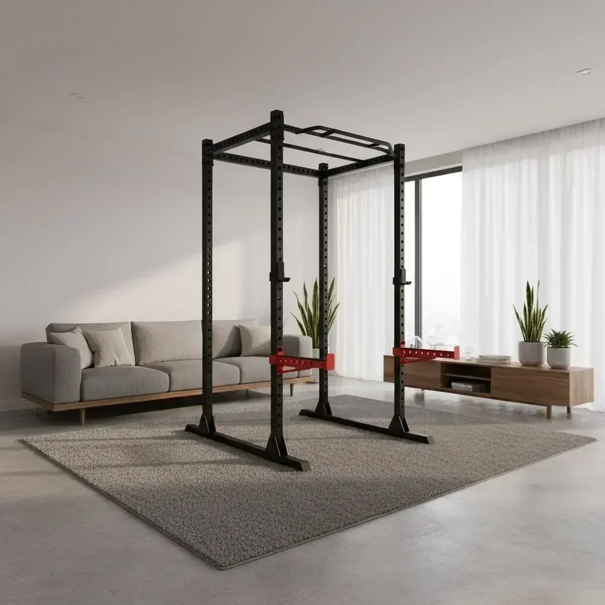 Rak Squat Home Gym yang Dapat  - Home Gym Pull Up Bar ulasan dan harga