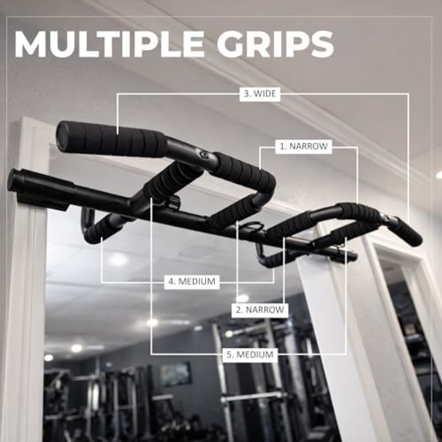 Set Bar Pull Up untuk Pintu de - Home Gym Pull Up Bar ulasan dan harga