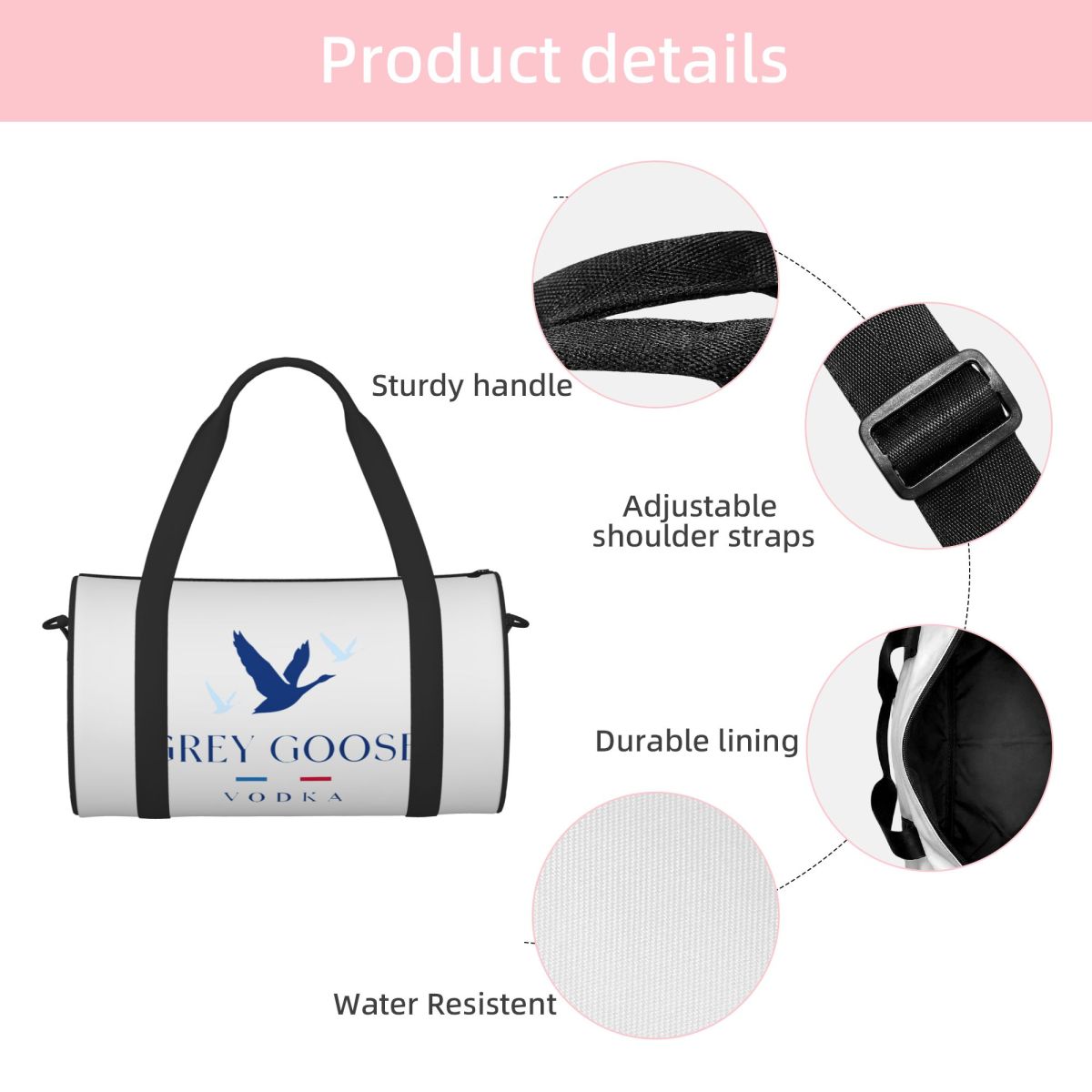 GREY GOOSE VODKA Tas Koper Kap - Home Gym Packages ulasan dan harga