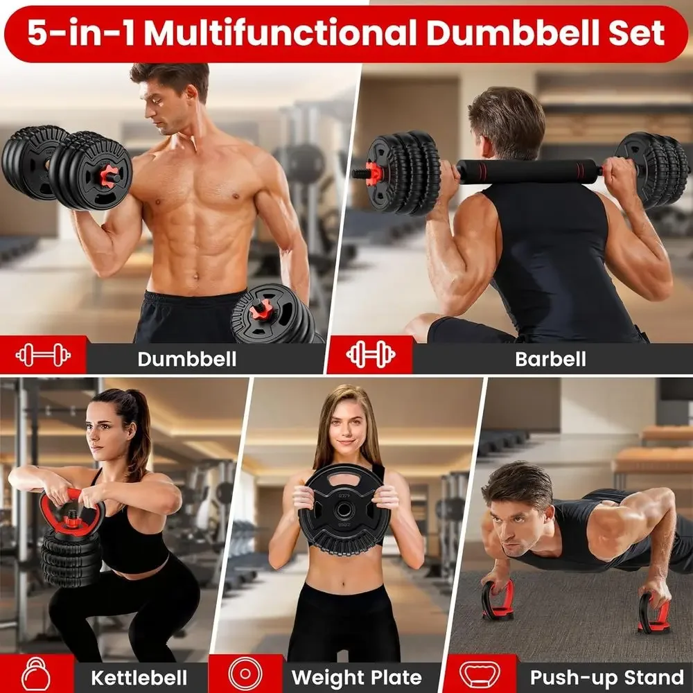 Set Dumbbell Serbaguna yang Da - Home Gym Dumbbell Workout ulasan dan harga