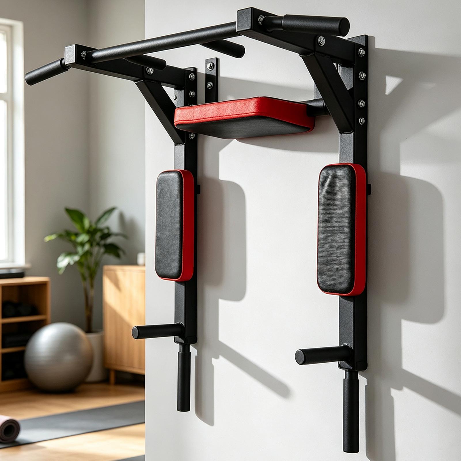 Bar Pull-up Dinding Multifungs - Home Gym Pull Up Bar ulasan dan harga