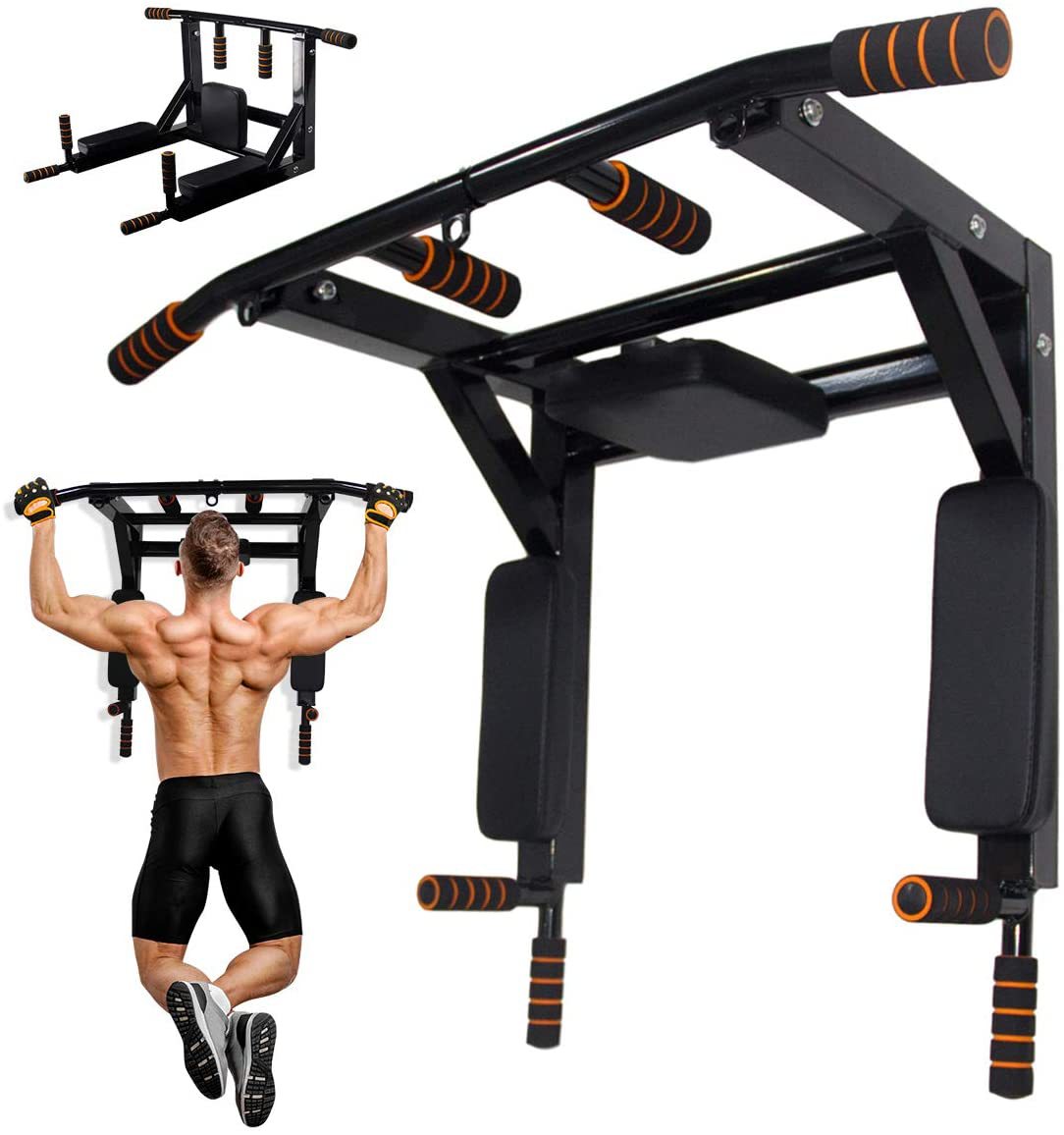 Bar Pull Up dan Dip Station ya - Home Gym Pull Up Bar ulasan dan harga