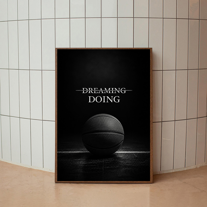 Poster Motivasi Kebugaran Mode - Home Gym Quotes ulasan dan harga