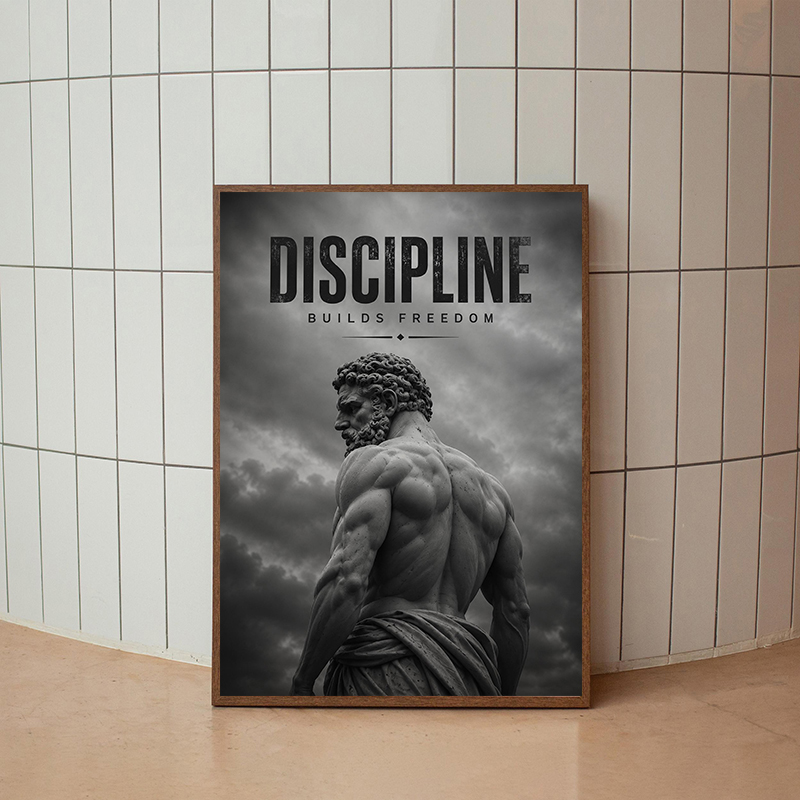 Poster Motivasi Kebugaran Mode - Home Gym Quotes ulasan dan harga