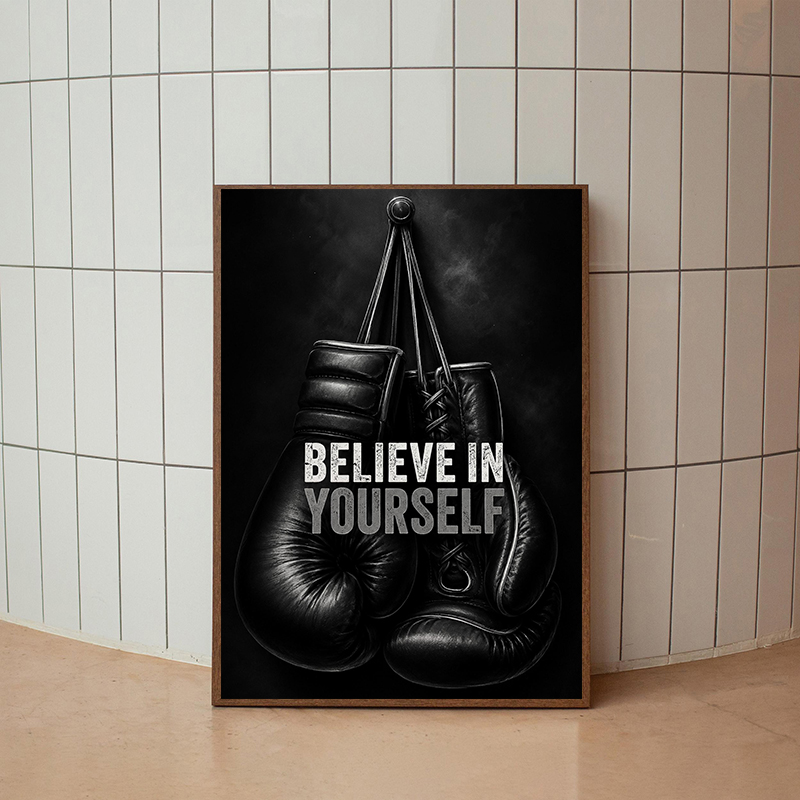 Poster Motivasi Kebugaran Mode - Home Gym Quotes ulasan dan harga